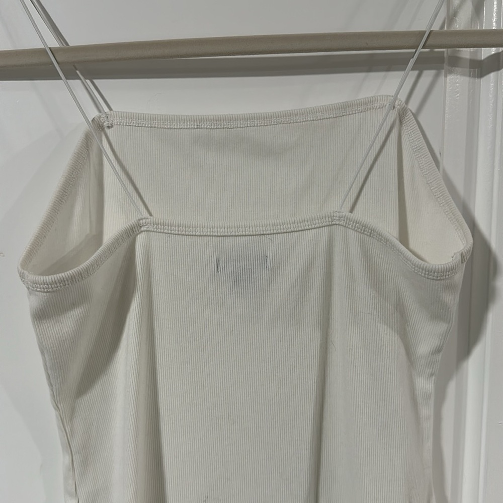 Wild Fable White Thin Strap Bodysuit - Picture 7 of 9